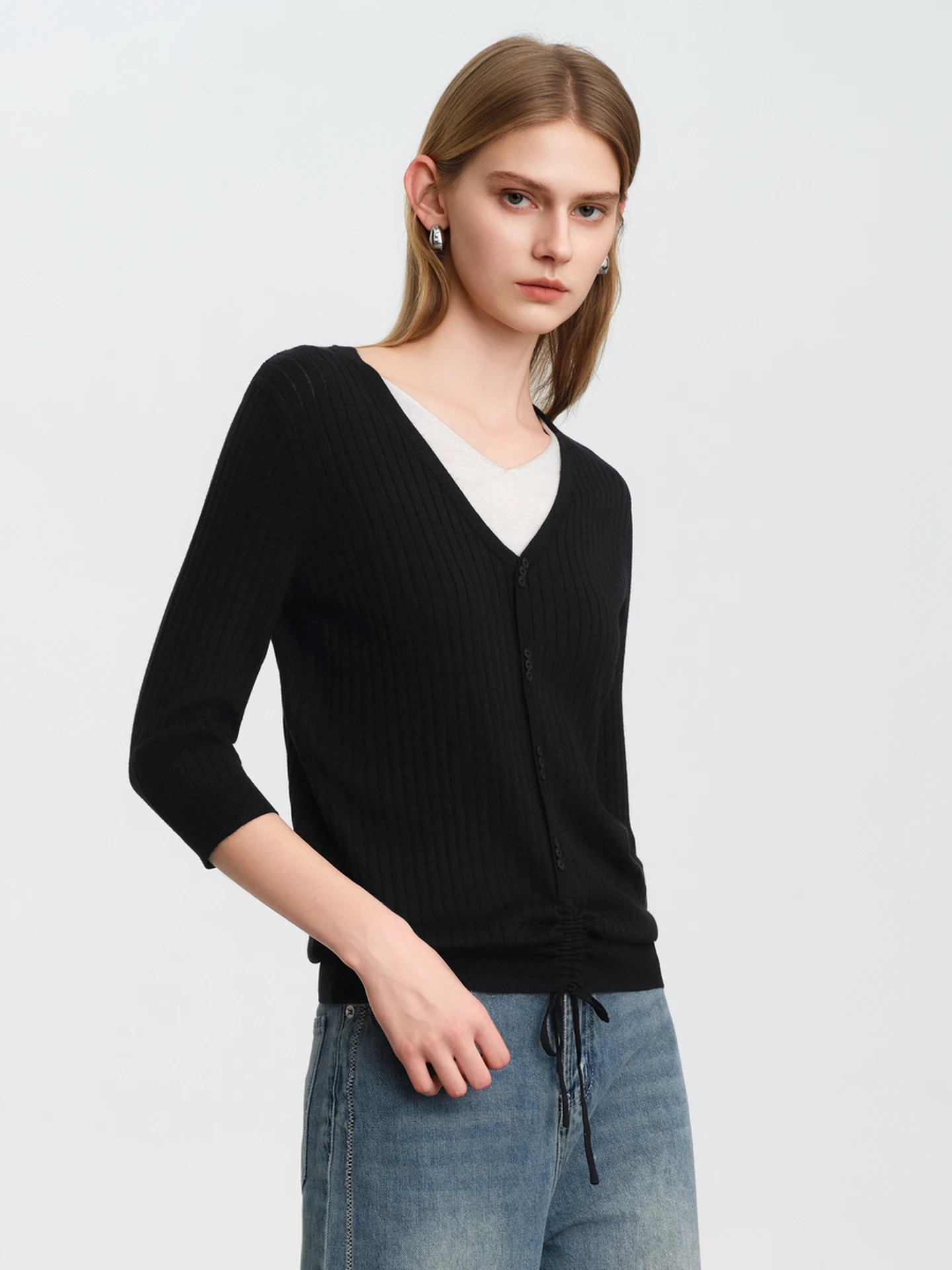 Elva' Island V-Ne Knitted Sweater Color Blo Design Long Sve Crew Ne Pullover Knitwear Faionable Busin Sle
Elva' Island V-Ne Knitted Sweater Color Blo Design Long Sve Crew Ne Pullover Knitwear Faionable Busin Sle