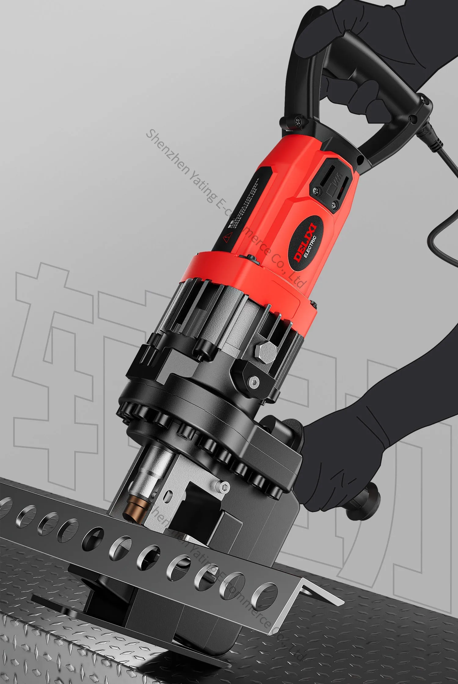 PP-30 Hydraulic Angle Steel Handheld Punching Machine Four Cylinder Punching Machine Stainless Steel Small Channel Steel
PP-30 Hydraulic Angle Steel Handheld Punching Machine Four Cylinder Punching Machine Stainless Steel Small Channel Steel