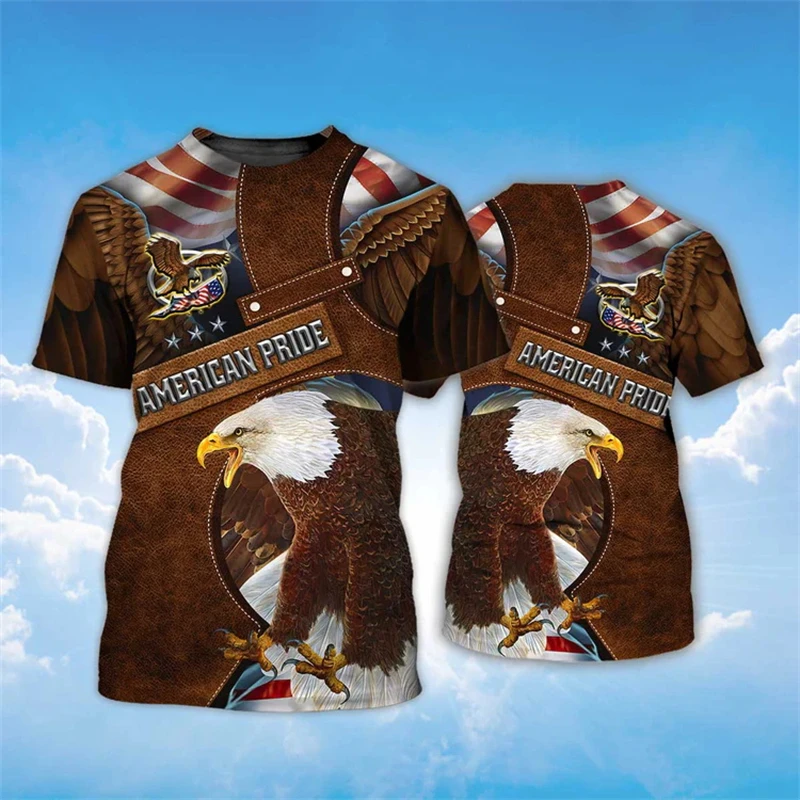 American Flag Graphic 3D Print T-shirt For Men Fashion Casual Men Street Oversized T Shirt Harajuku Eagle Pattern Short Sleeves
American Flag Graphic 3D Print T-shirt For Men Fashion Casual Men Street Oversized T Shirt Harajuku Eagle Pattern Short Sleeves