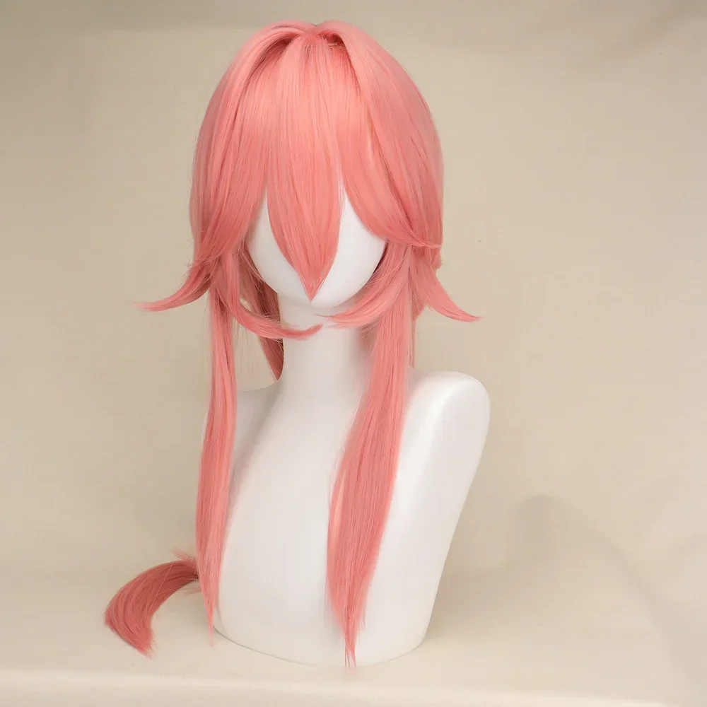 Costume Party Simulated Scalp Yae Miko Cosplay Wig Long Pink Heat Resistant Synthetic Hair Party Pink Role Play Wigs
Costume Party Simulated Scalp Yae Miko Cosplay Wig Long Pink Heat Resistant Synthetic Hair Party Pink Role Play Wigs
