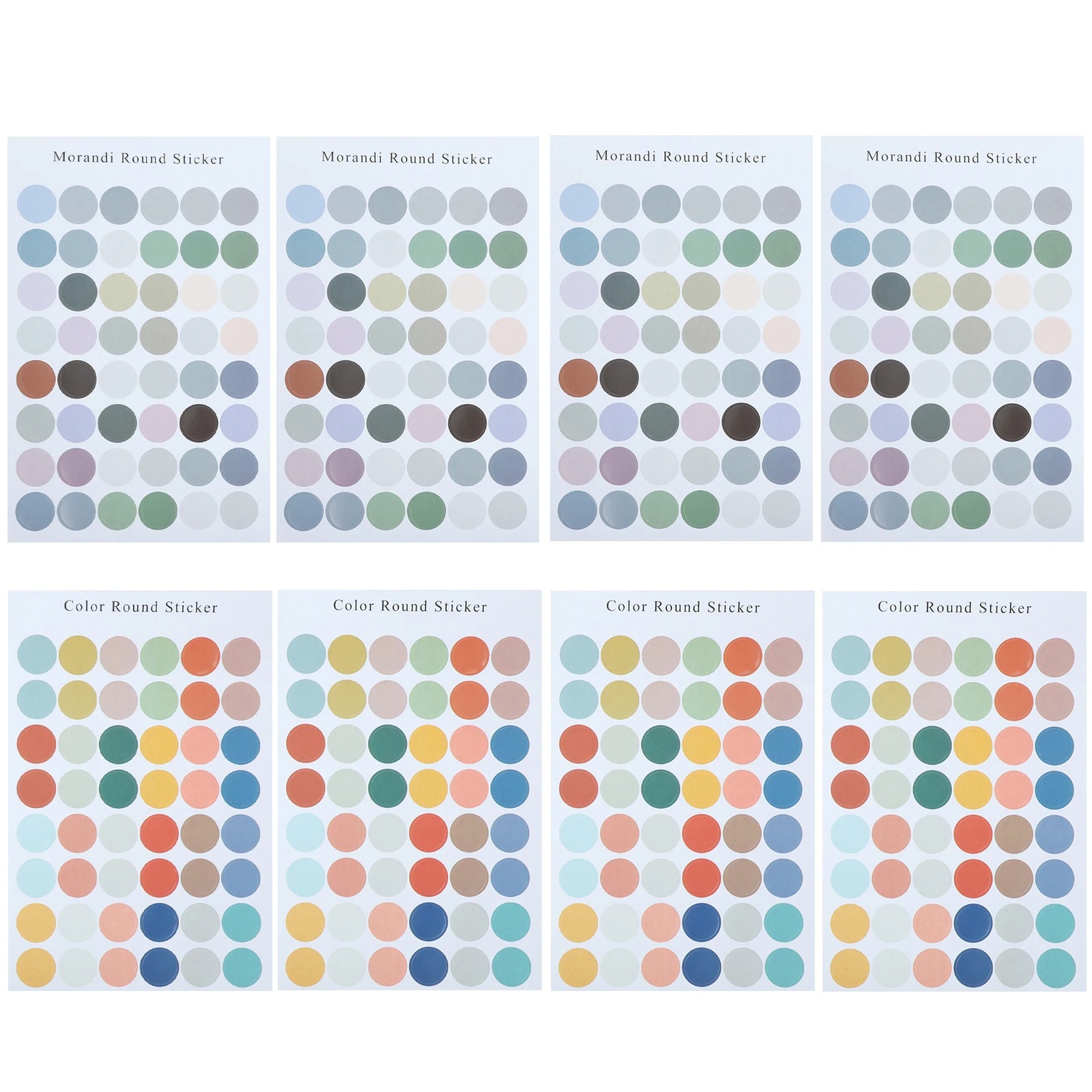 8 Sheets Color Coded Dot Stickers Round Markers Adhesive Labels Sorting Book Tabs Office School Supplies ganization
8 Sheets Color Coded Dot Stickers Round Markers Adhesive Labels Sorting Book Tabs Office School Supplies ganization