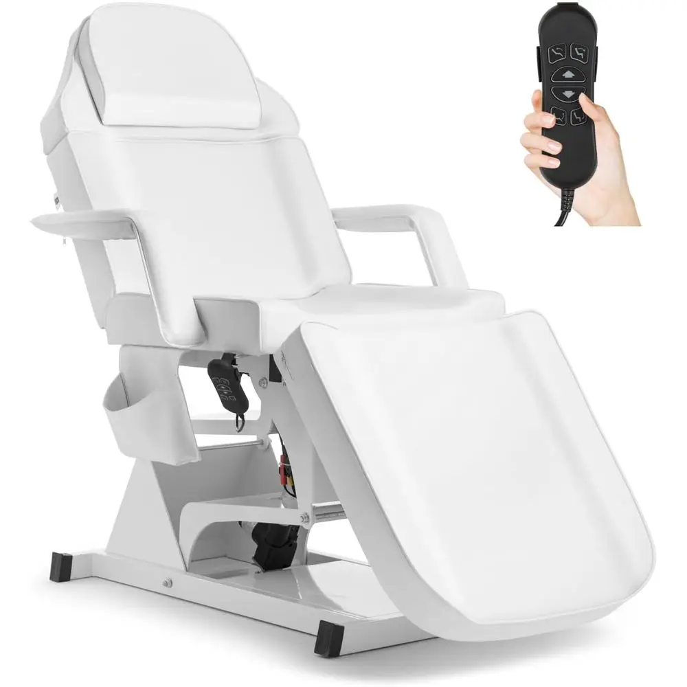 acial Bed or Esthetician MassageTable Beauty Bed Medical Aesthetic Tattoo Procedure Bed with 3 Motor Electrical Adjusents,White
acial Bed or Esthetician MassageTable Beauty Bed Medical Aesthetic Tattoo Procedure Bed with 3 Motor Electrical Adjusents,White