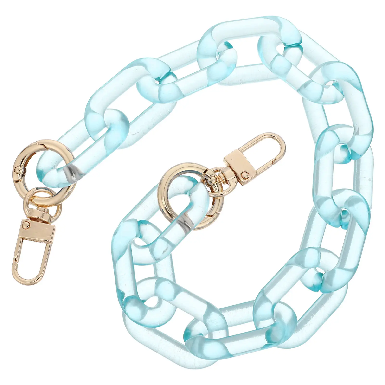 Clear Acrylic Purse Link Strap Bag Chain Replacement Handle Handbag Making Chain For Clutch Phone Strap Decoration
Clear Acrylic Purse Link Strap Bag Chain Replacement Handle Handbag Making Chain For Clutch Phone Strap Decoration