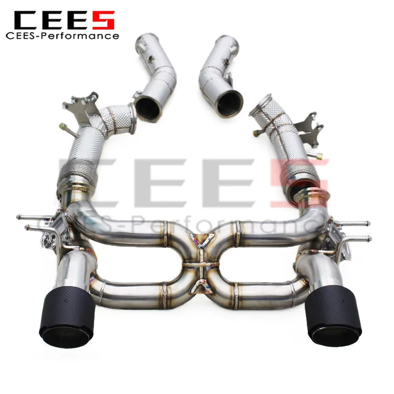 CEES OEM Valve Exhaust Pipe Full Catback Exhaust System for Maserati MC20 3.0T 2020-2024 SS304 Stainless Steel Exhaust Pipe
CEES OEM Valve Exhaust Pipe Full Catback Exhaust System for Maserati MC20 3.0T 2020-2024 SS304 Stainless Steel Exhaust Pipe
