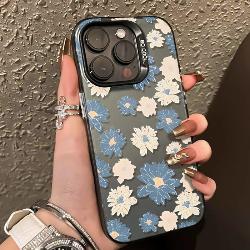 Blue And White Daisy Phone Case For iPhone 17 16 Pro Max 15 14 13 12 11 7 8 Plus 16E 17 Air XS Max X XR XS Shockproof Back Cover
Blue And White Daisy Phone Case For iPhone 17 16 Pro Max 15 14 13 12 11 7 8 Plus 16E 17 Air XS Max X XR XS Shockproof Back Cover