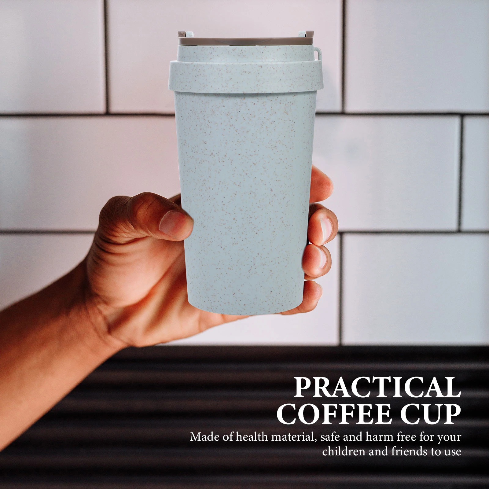 Wheat Coffee Cups Double Layer Travel Espresso Reusable PP Leakproof Insulated Outdoor Practical Storage Beverages Glass
Wheat Coffee Cups Double Layer Travel Espresso Reusable PP Leakproof Insulated Outdoor Practical Storage Beverages Glass