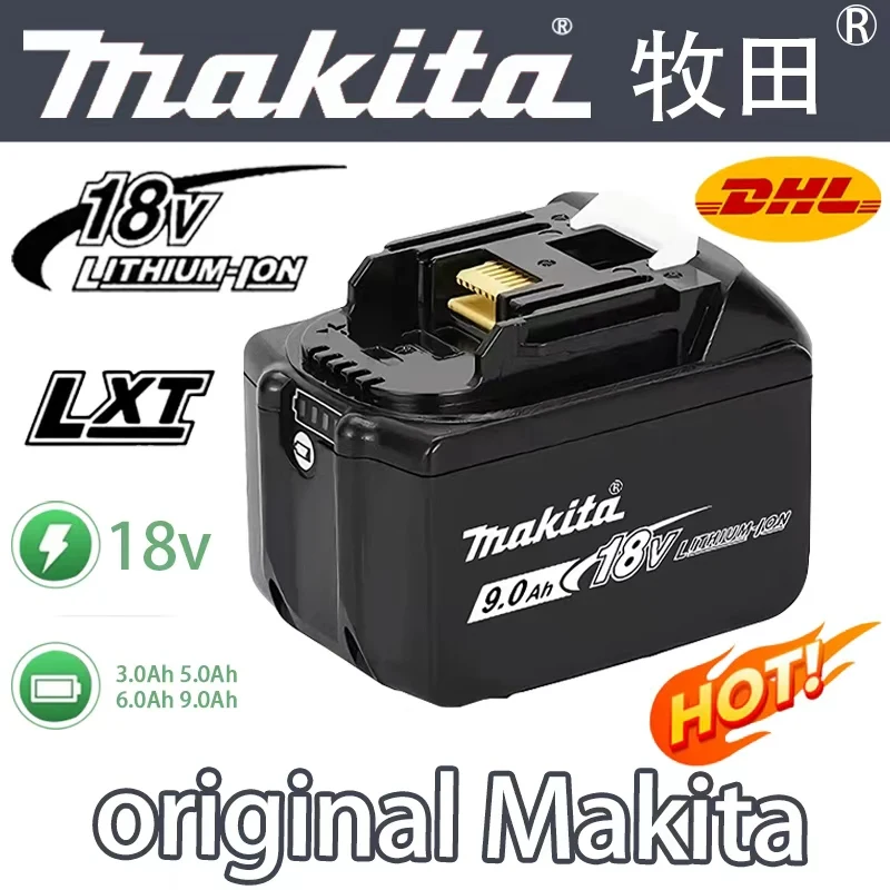 Genuine Makita 6.0Ah for Makita 18V Battery BL1830B BL1850B BL1850 BL1840 BL1860 BL1815 Replacem0B power tool battery, 18V charg
Genuine Makita 6.0Ah for Makita 18V Battery BL1830B BL1850B BL1850 BL1840 BL1860 BL1815 Replacem0B power tool battery, 18V charg