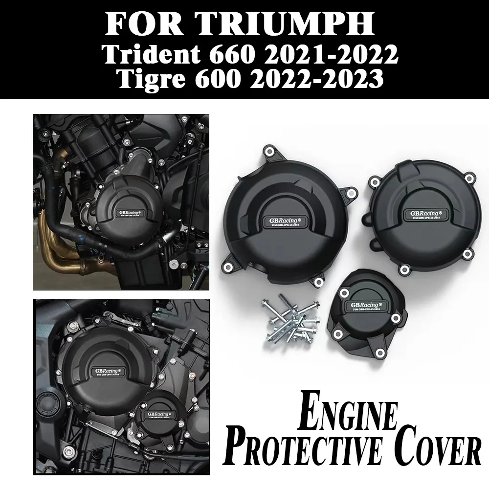 for Triumph Trident 660 2021-2022 & Tiger Sport 600 2022-2023 Motor Protection CoverMotorcycle Engine Guard Cover GB Compatible
for Triumph Trident 660 2021-2022 & Tiger Sport 600 2022-2023 Motor Protection CoverMotorcycle Engine Guard Cover GB Compatible