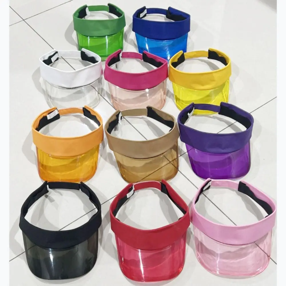 Running Adjustable Transparent Visor Caps Breathable Sun Visor Summer Sun Hats Topless Anti-UV Empty Top Hat Travel Sport
Running Adjustable Transparent Visor Caps Breathable Sun Visor Summer Sun Hats Topless Anti-UV Empty Top Hat Travel Sport