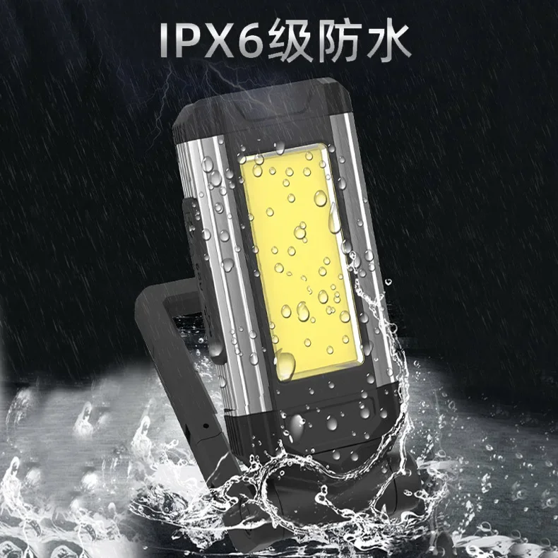 New Magnetic COB Work Light USB Rechargeable LED Flashlight Portable Lantern Camping Light Type-C Power Bank Function Lamps
New Magnetic COB Work Light USB Rechargeable LED Flashlight Portable Lantern Camping Light Type-C Power Bank Function Lamps