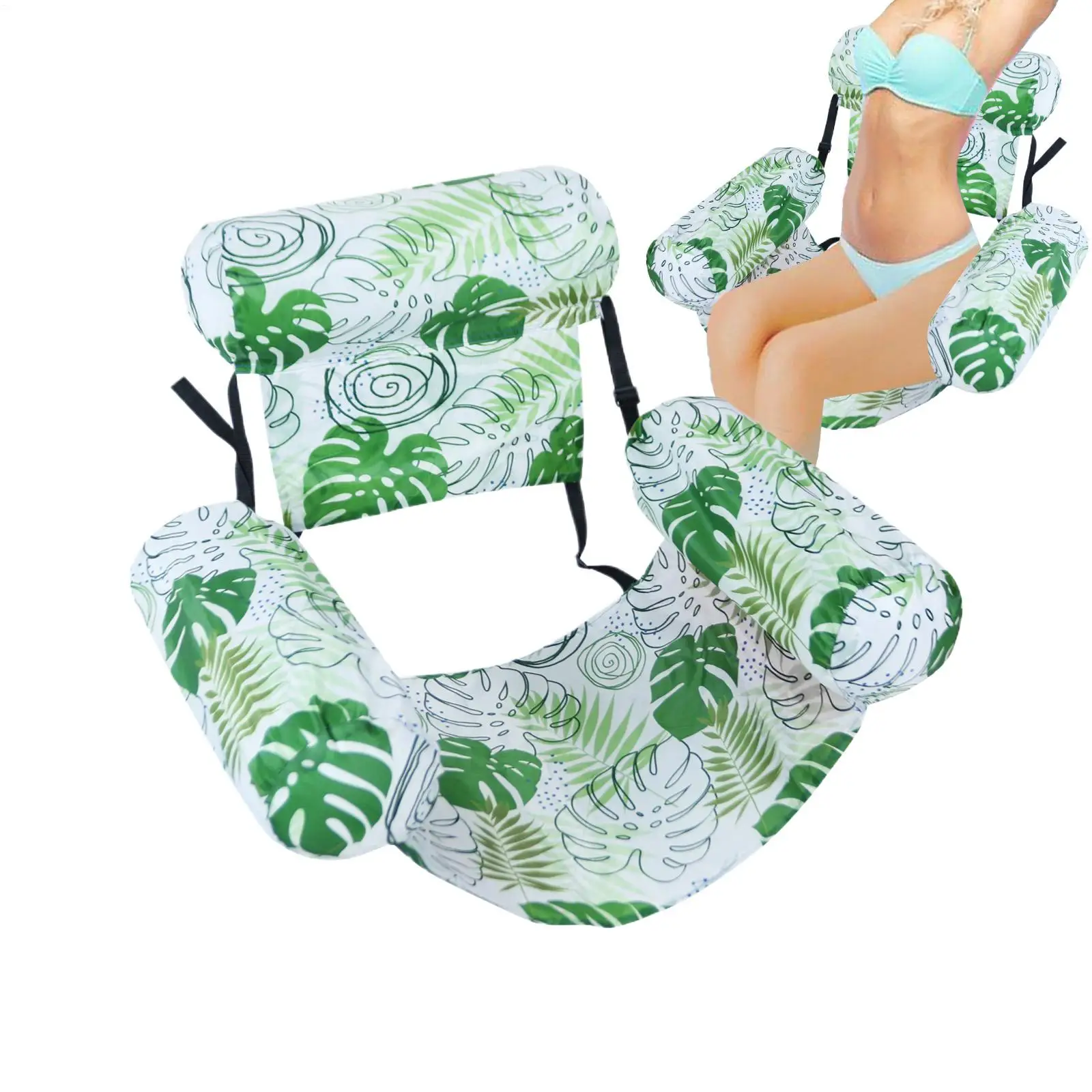 Inflatable Pool Lounge Chair Floating water lounge bed Foldable swimming pool recliner Foldable backrest float swim ring
Inflatable Pool Lounge Chair Floating water lounge bed Foldable swimming pool recliner Foldable backrest float swim ring