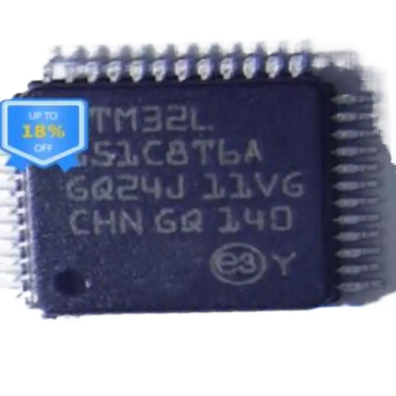 100% NEWHigh quality products STM32L151C8T6 STM32L151C8T6TR STM32L151RBH6 151RBH6
100% NEWHigh quality products STM32L151C8T6 STM32L151C8T6TR STM32L151RBH6 151RBH6