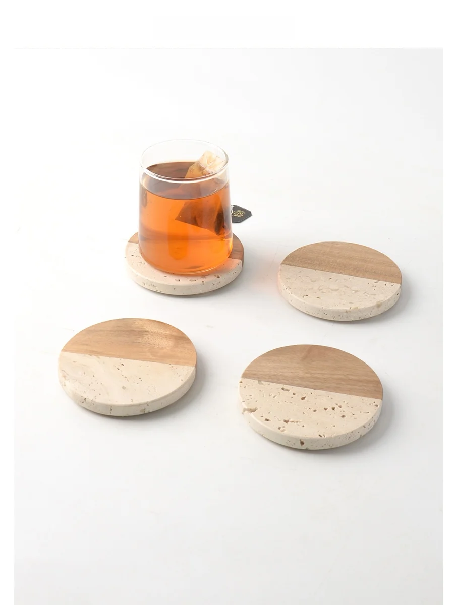 OakLiving Marble Mosaic Fig Le Wood Cup Mat Coffee Tea Cup Coaster Heat Resistant Decorative round Dining Table Pad
OakLiving Marble Mosaic Fig Le Wood Cup Mat Coffee Tea Cup Coaster Heat Resistant Decorative round Dining Table Pad