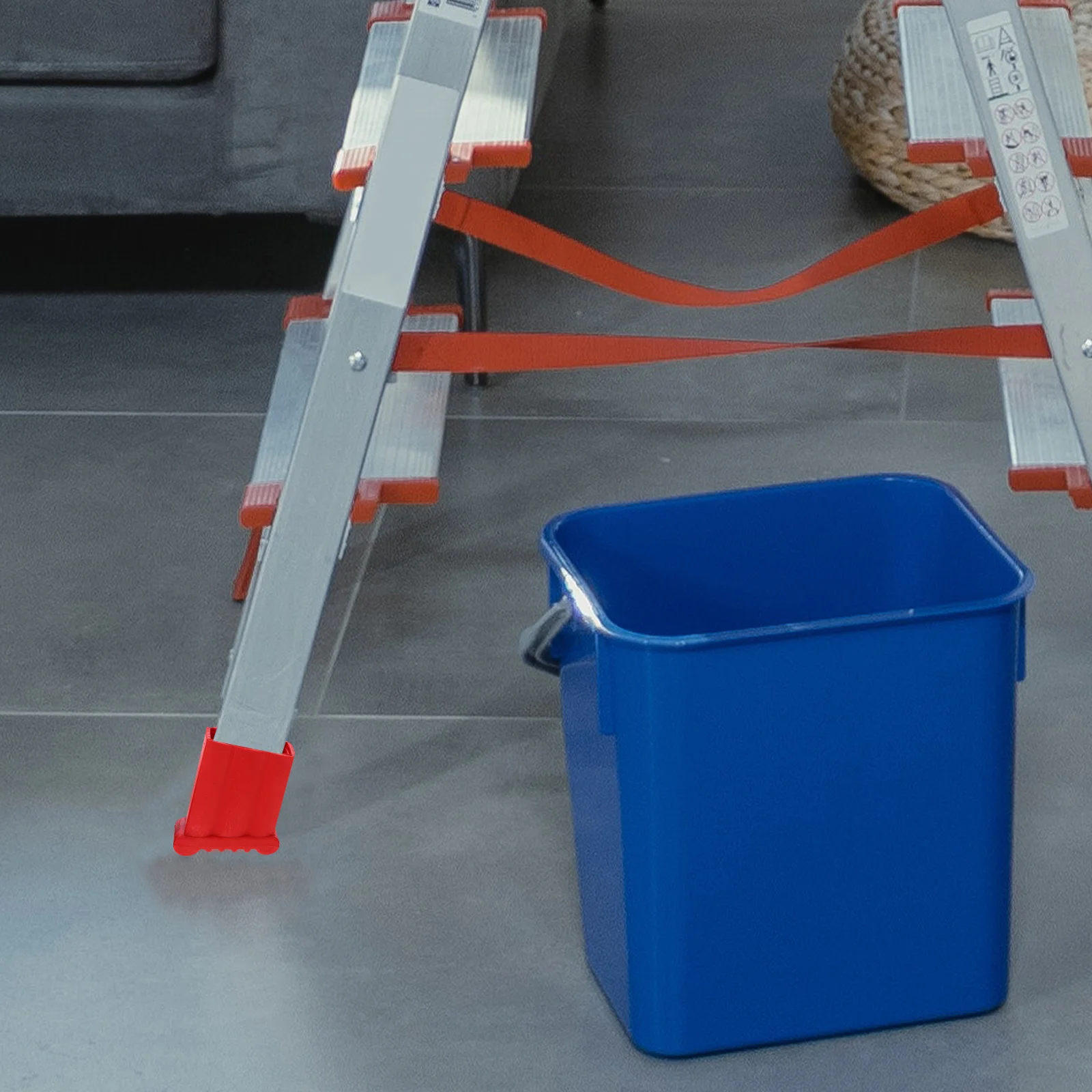 2Pcs Anti-Slip Foot Pad for Stepladder Rubber Ladder Feet Cover Protect Floors from and Noise Reduction Use Indoor
2Pcs Anti-Slip Foot Pad for Stepladder Rubber Ladder Feet Cover Protect Floors from and Noise Reduction Use Indoor