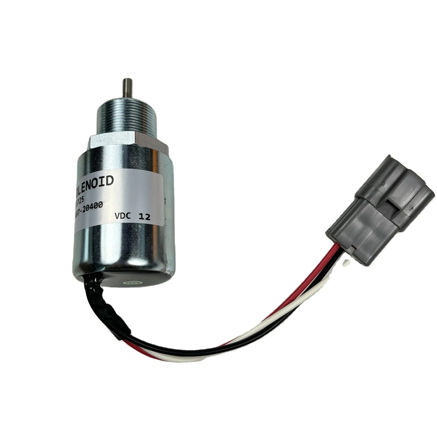 Соленоид отключения подачи топлива SA-3725-12 30A87-00040 для двигателя L2E L3E S3L S4L EC1W9
Соленоид отключения подачи топлива SA-3725-12 30A87-00040 для двигателя L2E L3E S3L S4L EC1W9