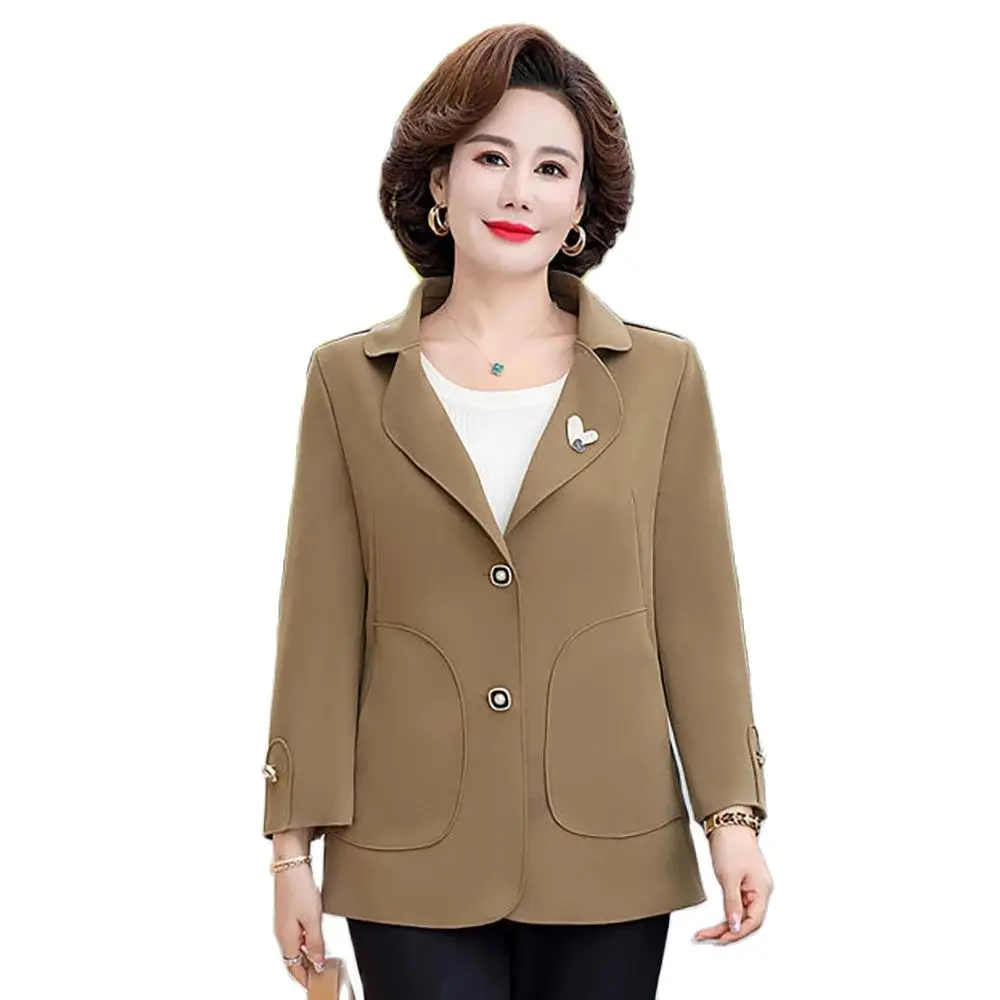 Mom's Autumn Dress 2023 New Western Fashion Small Suit Middle-aged And Old Women's Slim Short In Spring And AutumnTide5XL
Mom's Autumn Dress 2023 New Western Fashion Small Suit Middle-aged And Old Women's Slim Short In Spring And AutumnTide5XL