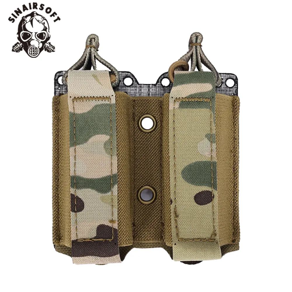 SINAIRSOFT Tactical Tegris Pistol Magazine Pouch 9mm Double Mag Pouch Compatible MOLLE System Hunting Belt Vests Backpacks
SINAIRSOFT Tactical Tegris Pistol Magazine Pouch 9mm Double Mag Pouch Compatible MOLLE System Hunting Belt Vests Backpacks