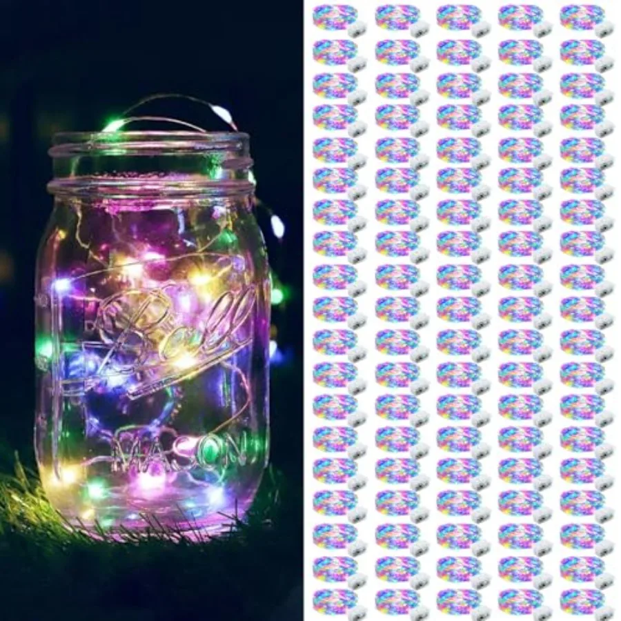 Pack Fairy Lights Battery Operated 7Feet 20 Mini LED Fairy String Lights Silver Wire 3 Modes for DIY Parties Wedding Bedroom Ha
Pack Fairy Lights Battery Operated 7Feet 20 Mini LED Fairy String Lights Silver Wire 3 Modes for DIY Parties Wedding Bedroom Ha