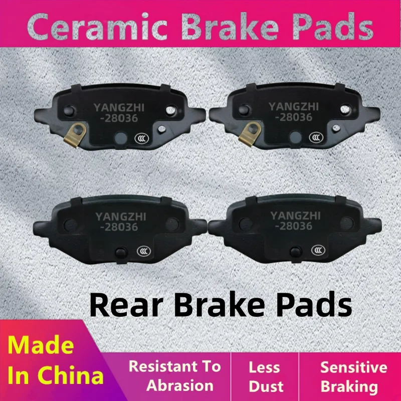 For Baojun Yep/Baojun Yep Plus (2022-So Far) Rear Brake Pads/2022 20223 2024 2025 2026/ Auto Parts -28036
For Baojun Yep/Baojun Yep Plus (2022-So Far) Rear Brake Pads/2022 20223 2024 2025 2026/ Auto Parts -28036