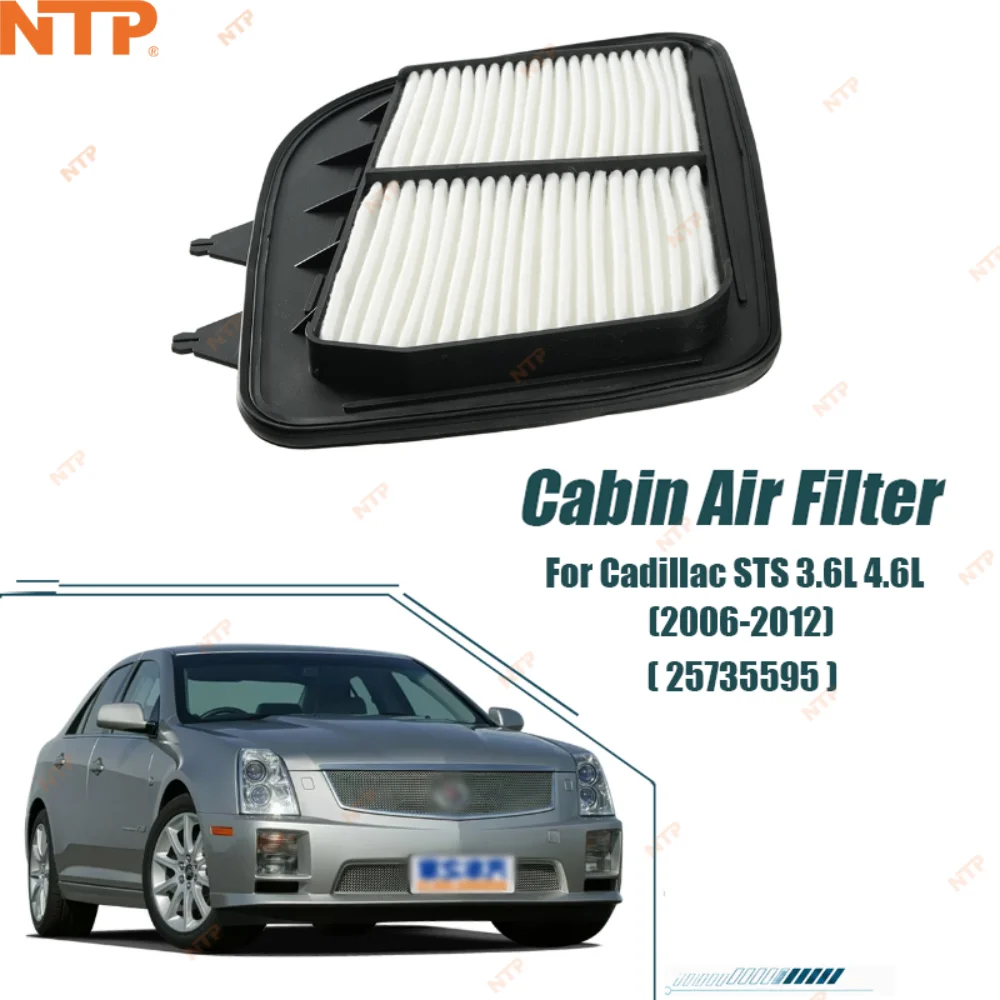 Cabin Air Filter Intake Filter Replacement With Activated Carbon For Cadillac STS 3.6L 4.6L (2006-2012) Car Accessories 25735595
Cabin Air Filter Intake Filter Replacement With Activated Carbon For Cadillac STS 3.6L 4.6L (2006-2012) Car Accessories 25735595