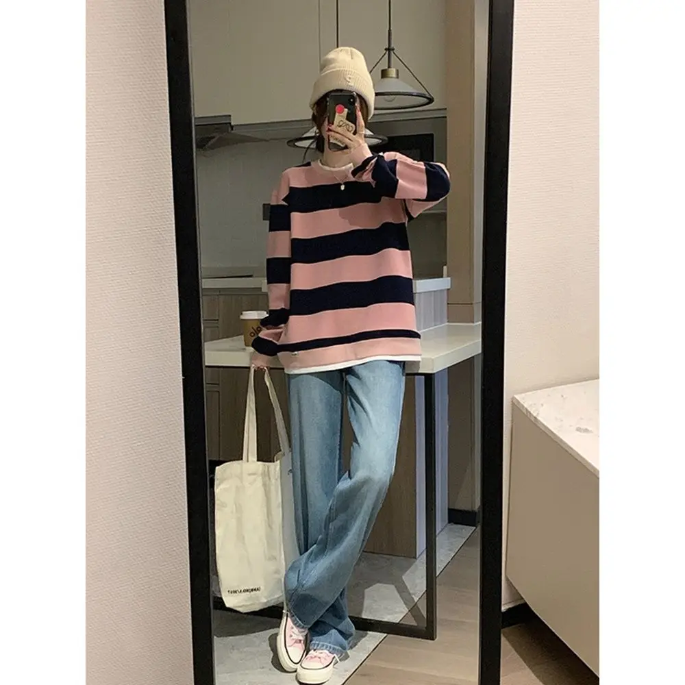Women'S Sweatshirts Basic Tops Rockabilly Non-Fleece Painting Ribbon Modern Girlish Flower Kawaii Boho Tricolor Simpleity Y2K
Women'S Sweatshirts Basic Tops Rockabilly Non-Fleece Painting Ribbon Modern Girlish Flower Kawaii Boho Tricolor Simpleity Y2K