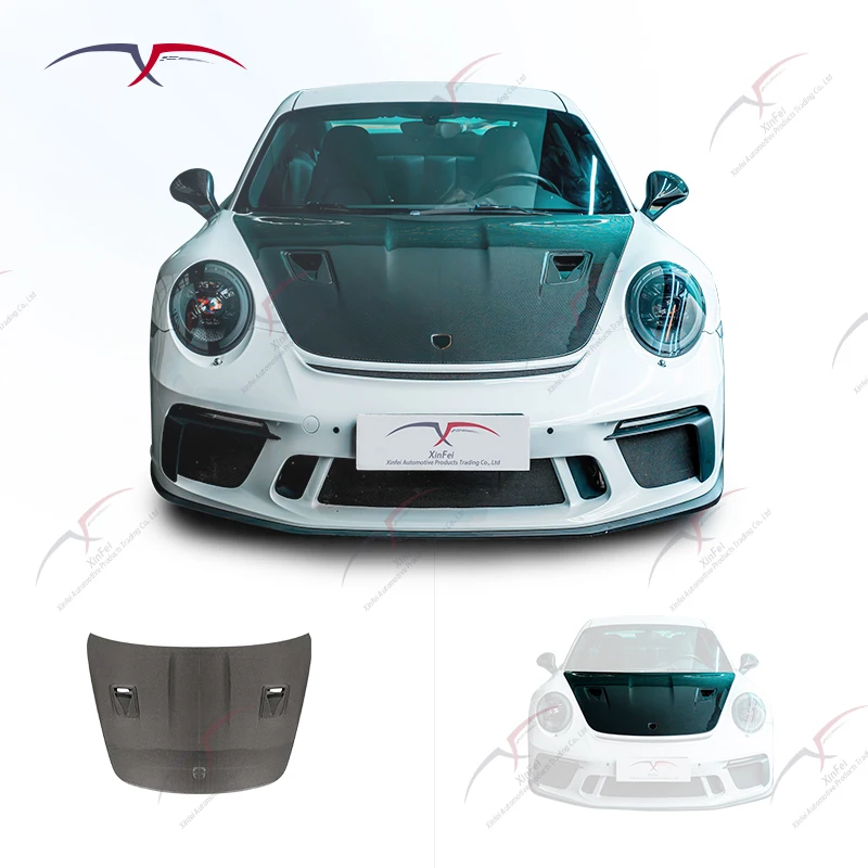 Car Hood Modification Carbon Fiber Engine Hoods for 911 991 2012-2019 Upgraded GT3 Body Kit Accessories
Car Hood Modification Carbon Fiber Engine Hoods for 911 991 2012-2019 Upgraded GT3 Body Kit Accessories