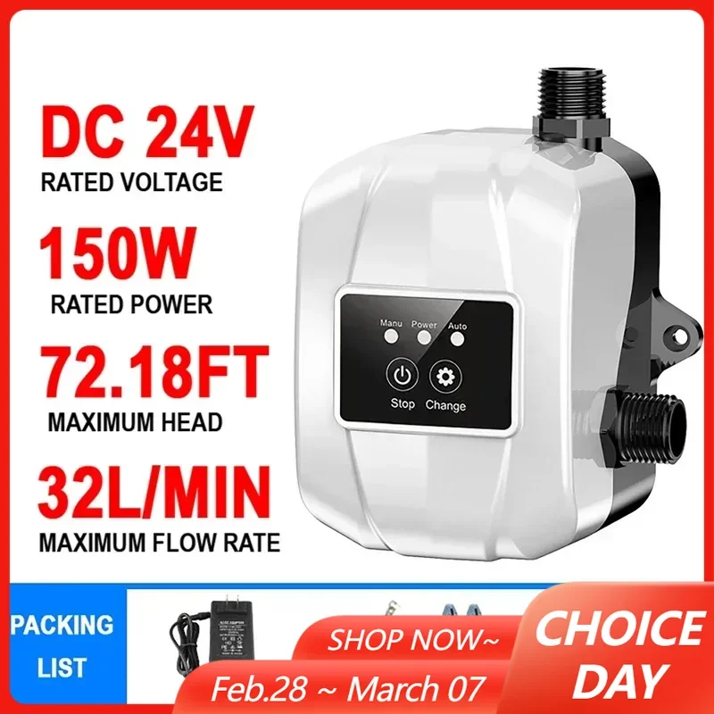 Насос-усилитель давления воды для домашней квартиры, 24 В, автоматический насос-усилитель давления воды для душа, бесшумный насос для рециркуляции воды
Насос-усилитель давления воды для домашней квартиры, 24 В, автоматический насос-усилитель давления воды для душа, бесшумный насос для рециркуляции воды