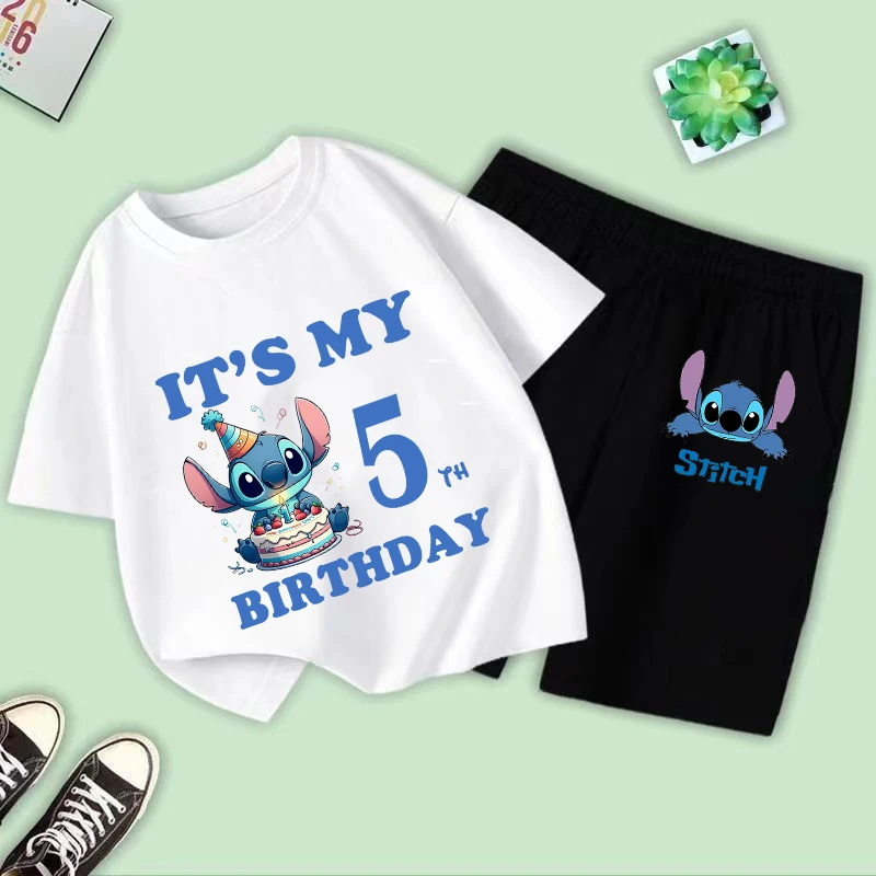 Disney Stitch Girls Clothes Set Summer Kids T Shirt with Pants Sport Suits 2pcs Tracksuit Outfits Children’s Clothes for Boy
Disney Stitch Girls Clothes Set Summer Kids T Shirt with Pants Sport Suits 2pcs Tracksuit Outfits Children’s Clothes for Boy