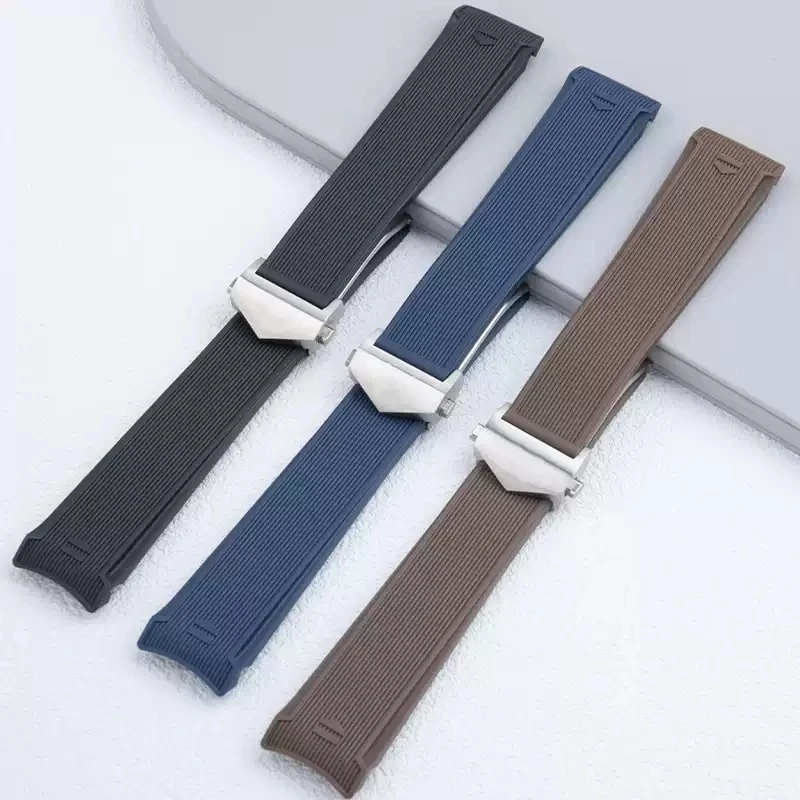 Watch Strap for Tag Heuer CARRERA AQUARACER 300 WAY201A WAY211C Black Blue Silicone Watch Accessories 22mm
Watch Strap for Tag Heuer CARRERA AQUARACER 300 WAY201A WAY211C Black Blue Silicone Watch Accessories 22mm