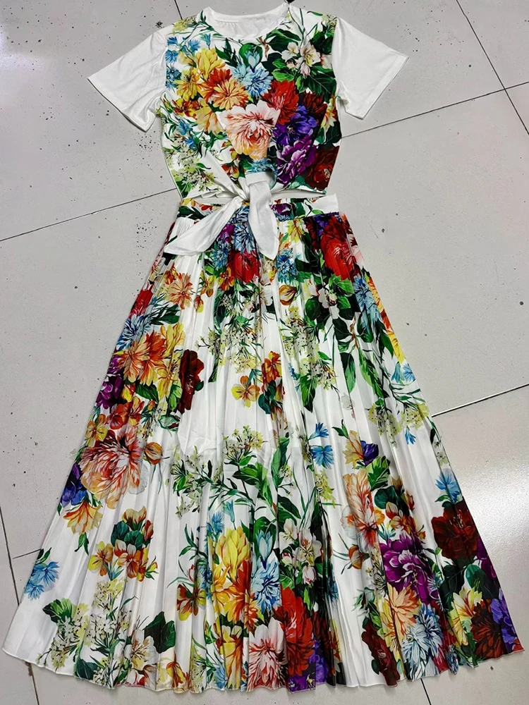 Модная весенне-летняя новая юбка с цветочным принтом и коротким пальто, юбка А-образной формы с высокой талией, элегантный женский костюм из двух предметов
Модная весенне-летняя новая юбка с цветочным принтом и коротким пальто, юбка А-образной формы с высокой талией, элегантный женский костюм из двух предметов