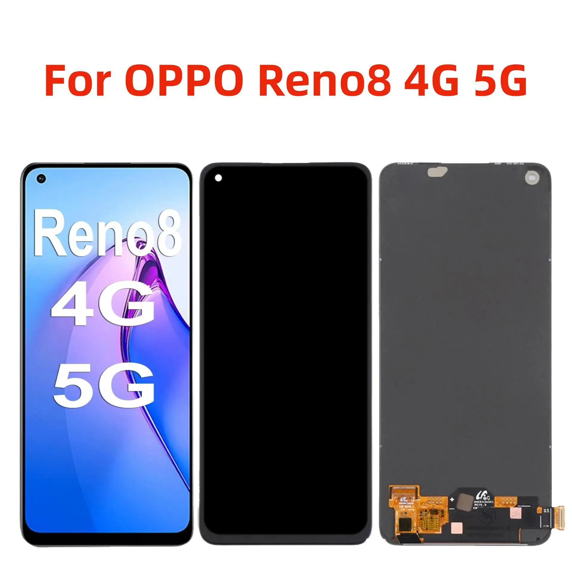 Original For OPPO Reno8 4G 5G CPH2457 CPH2359 LCD Display Touch Screen Digitizer Assembly Parts
Original For OPPO Reno8 4G 5G CPH2457 CPH2359 LCD Display Touch Screen Digitizer Assembly Parts