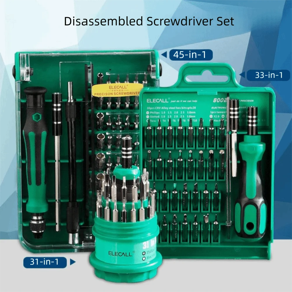 Torx Precision Screwdriver Set Hex Stainless Steel Repair Tool Kit Slotted Rust-Resistant Multifunctional Screwdriver Set
Torx Precision Screwdriver Set Hex Stainless Steel Repair Tool Kit Slotted Rust-Resistant Multifunctional Screwdriver Set