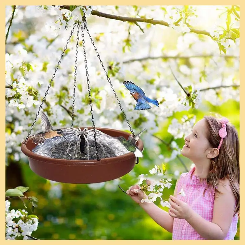 GOOD-Water Feeder Hangable Sturdy Bird Solar Sprinkler Pedestal Bird Bath Fountain
GOOD-Water Feeder Hangable Sturdy Bird Solar Sprinkler Pedestal Bird Bath Fountain