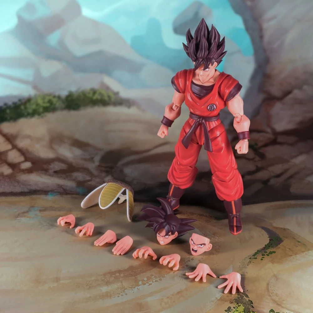 Dragon Ball Z SHF Son Goku Kaio Ken Scarlet Martial Artist Series16000 Power Level Action Figure Model Ornament Birthday Gift
Dragon Ball Z SHF Son Goku Kaio Ken Scarlet Martial Artist Series16000 Power Level Action Figure Model Ornament Birthday Gift