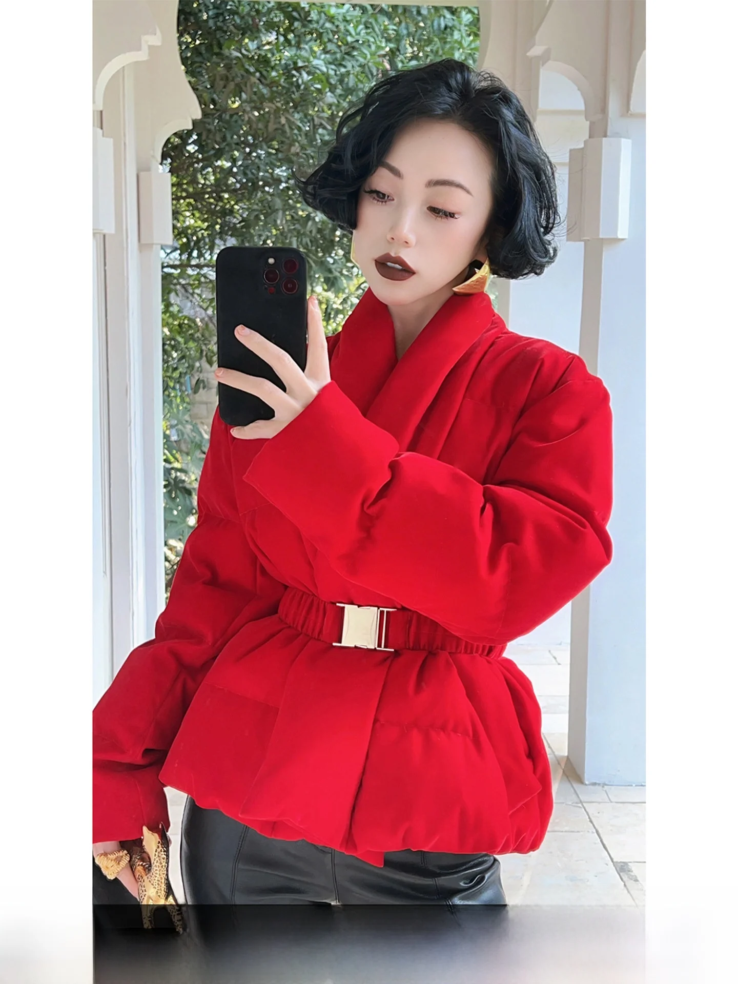 Женское утепленное пуховое пальто LYXJ из вельвета, красное, винтажное, для повседневной носки, с высокой талией, длинное, с длинными рукавами
Женское утепленное пуховое пальто LYXJ из вельвета, красное, винтажное, для повседневной носки, с высокой талией, длинное, с длинными рукавами