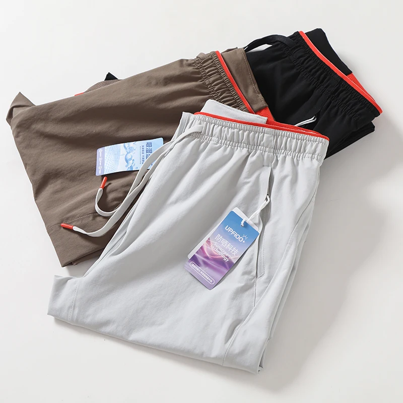 Мужские летние брюки для активного отдыха с защитой от солнца UPF00, прямые, с эластичным поясом, спортивные, модные, городские, длинные
Мужские летние брюки для активного отдыха с защитой от солнца UPF00, прямые, с эластичным поясом, спортивные, модные, городские, длинные