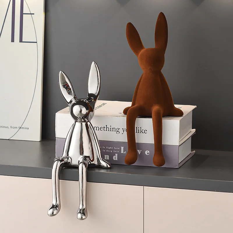 Cute Long-eared Rabbit Sitting Figurine for Living Room, Entrance, TV Cabinet, Wall, Home Decor, High-end Gift
Cute Long-eared Rabbit Sitting Figurine for Living Room, Entrance, TV Cabinet, Wall, Home Decor, High-end Gift