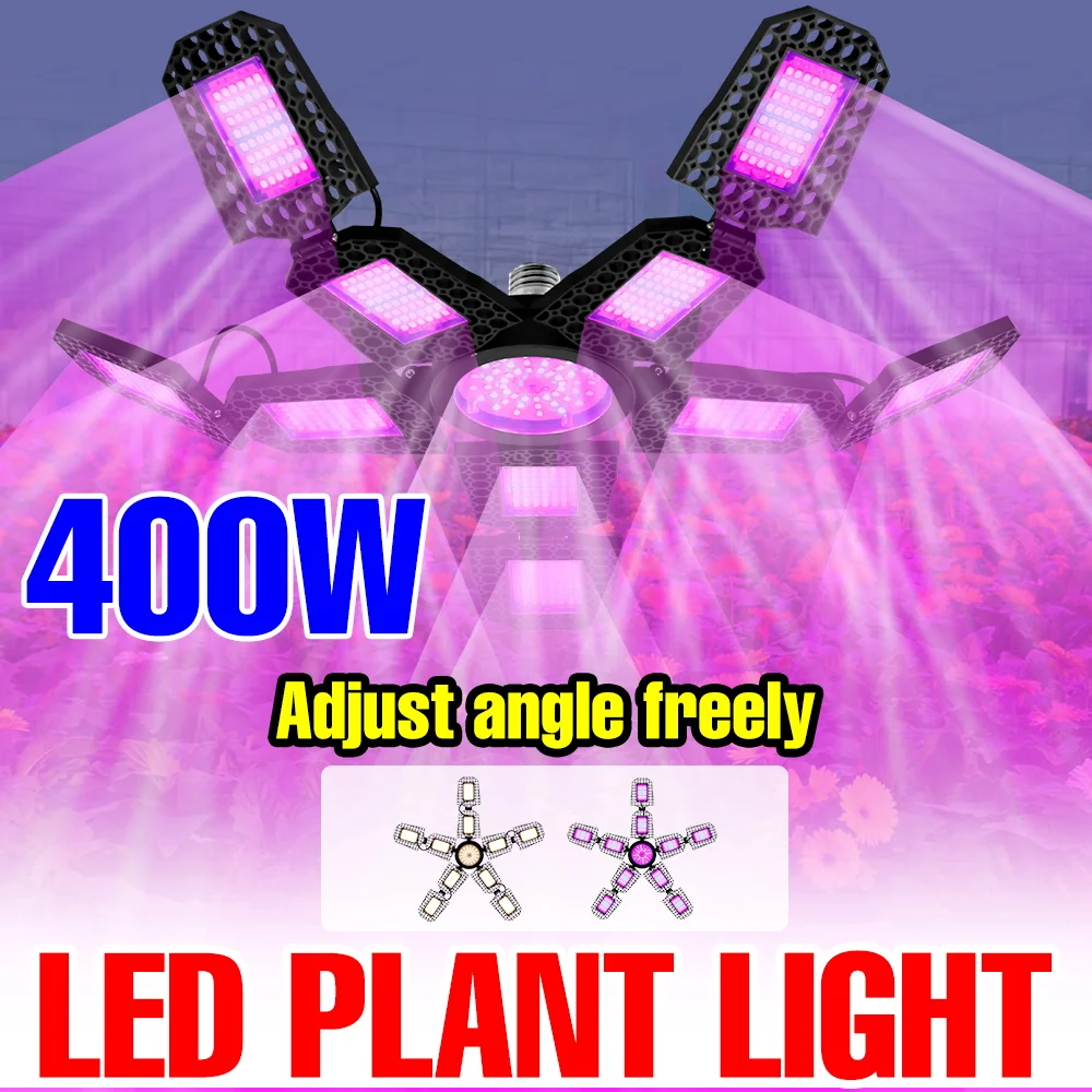 400W Full Spectrum E27/E26 Grow Bulbs LED Indoor Plant Lamp Greenhouse Tent Hydroponics Succulent Cactus Cultivation Lightimg
400W Full Spectrum E27/E26 Grow Bulbs LED Indoor Plant Lamp Greenhouse Tent Hydroponics Succulent Cactus Cultivation Lightimg
