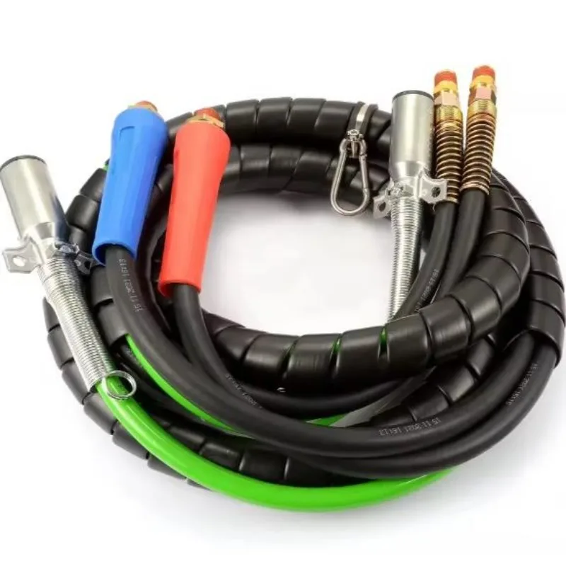 Anti-lock Brake System Power Air Hose Wrapped Semi-Truck Air Line Hose 12 '3 "1 Semi-Truck Tractor Trailer
Anti-lock Brake System Power Air Hose Wrapped Semi-Truck Air Line Hose 12 '3 "1 Semi-Truck Tractor Trailer