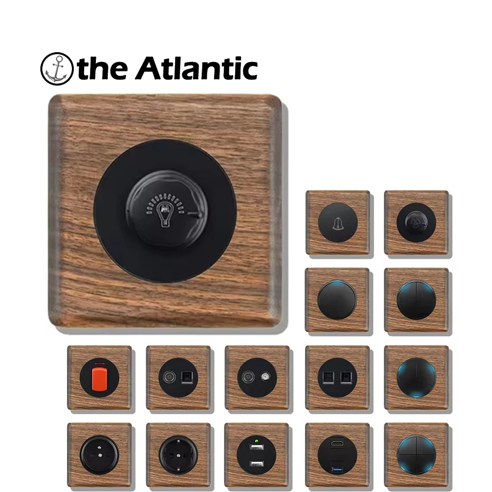 Панель из цельного дерева, 20A, 45A, винтажный стиль, настенная розетка, черный орех, кнопочный переключатель из цельного дерева, офис, вилла, отель
Панель из цельного дерева, 20A, 45A, винтажный стиль, настенная розетка, черный орех, кнопочный переключатель из цельного дерева, офис, вилла, отель