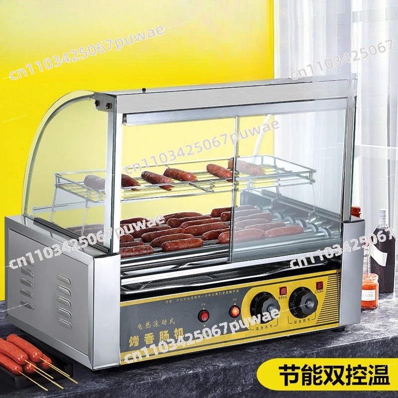 Sausage Grill Machine Commercial Small Taiwanese Grilled Stall Household Mini Ham Sausage Automatic Sausage
Sausage Grill Machine Commercial Small Taiwanese Grilled Stall Household Mini Ham Sausage Automatic Sausage