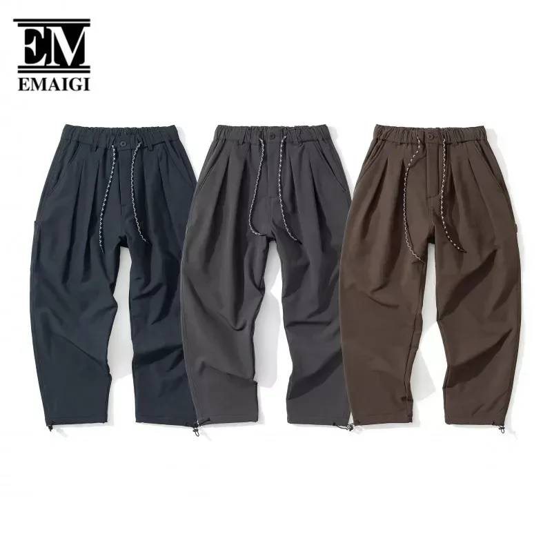 Winter Men Loose Casual Thicken Velvet Outdoor Warm Cargo Pants Men Cityboy Japanese Streetwear Plus Size Trousers
Winter Men Loose Casual Thicken Velvet Outdoor Warm Cargo Pants Men Cityboy Japanese Streetwear Plus Size Trousers