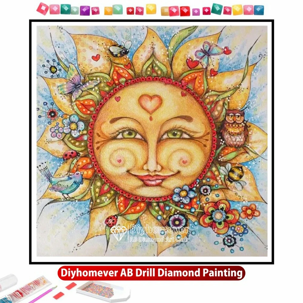 Sun 5D DIY AB Diamond Painting Mosaic Flower Landscape Art Cross Stitch Rhinestones Handmade Craft Embroidery Home Decor Gift
Sun 5D DIY AB Diamond Painting Mosaic Flower Landscape Art Cross Stitch Rhinestones Handmade Craft Embroidery Home Decor Gift