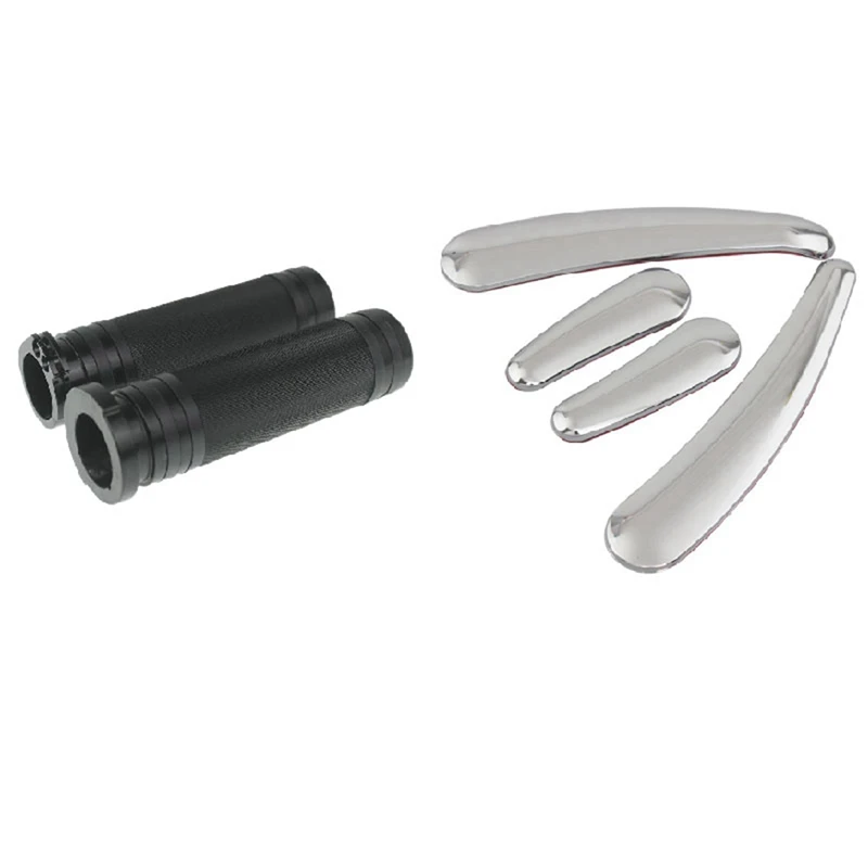 2 Set Motorcycle Accessories: 1 Set Swingarm Frame Insert Set & 1 Set Black Aluminum CNC Handle Bars Hand Grips
2 Set Motorcycle Accessories: 1 Set Swingarm Frame Insert Set & 1 Set Black Aluminum CNC Handle Bars Hand Grips