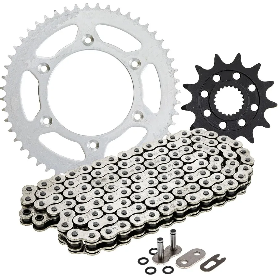 Комбинированная цепь приводной звездочки для Honda CRF250R, передняя, 13 зубьев, задняя, 51 зубьев, 520 В, ORing с 114 звеньями для внедорожных мотоциклов на
Комбинированная цепь приводной звездочки для Honda CRF250R, передняя, 13 зубьев, задняя, 51 зубьев, 520 В, ORing с 114 звеньями для внедорожных мотоциклов на