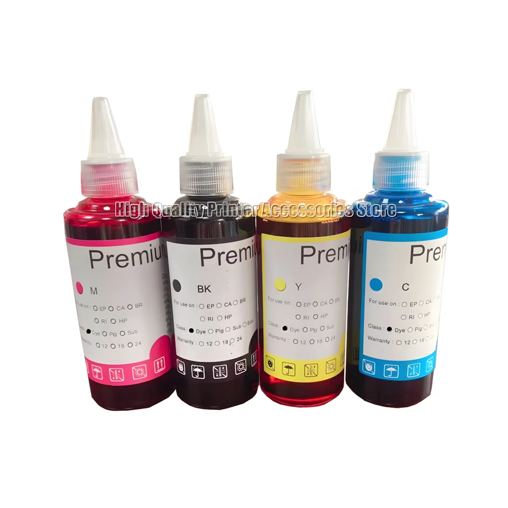 Dye Ink For Epson L100 L110 L120 L132 L210 L310 L365 L380 L382 L486 L550 L800 L805 L1300 L1455 ET-2500 ET-2650 (1 set )
Dye Ink For Epson L100 L110 L120 L132 L210 L310 L365 L380 L382 L486 L550 L800 L805 L1300 L1455 ET-2500 ET-2650 (1 set )