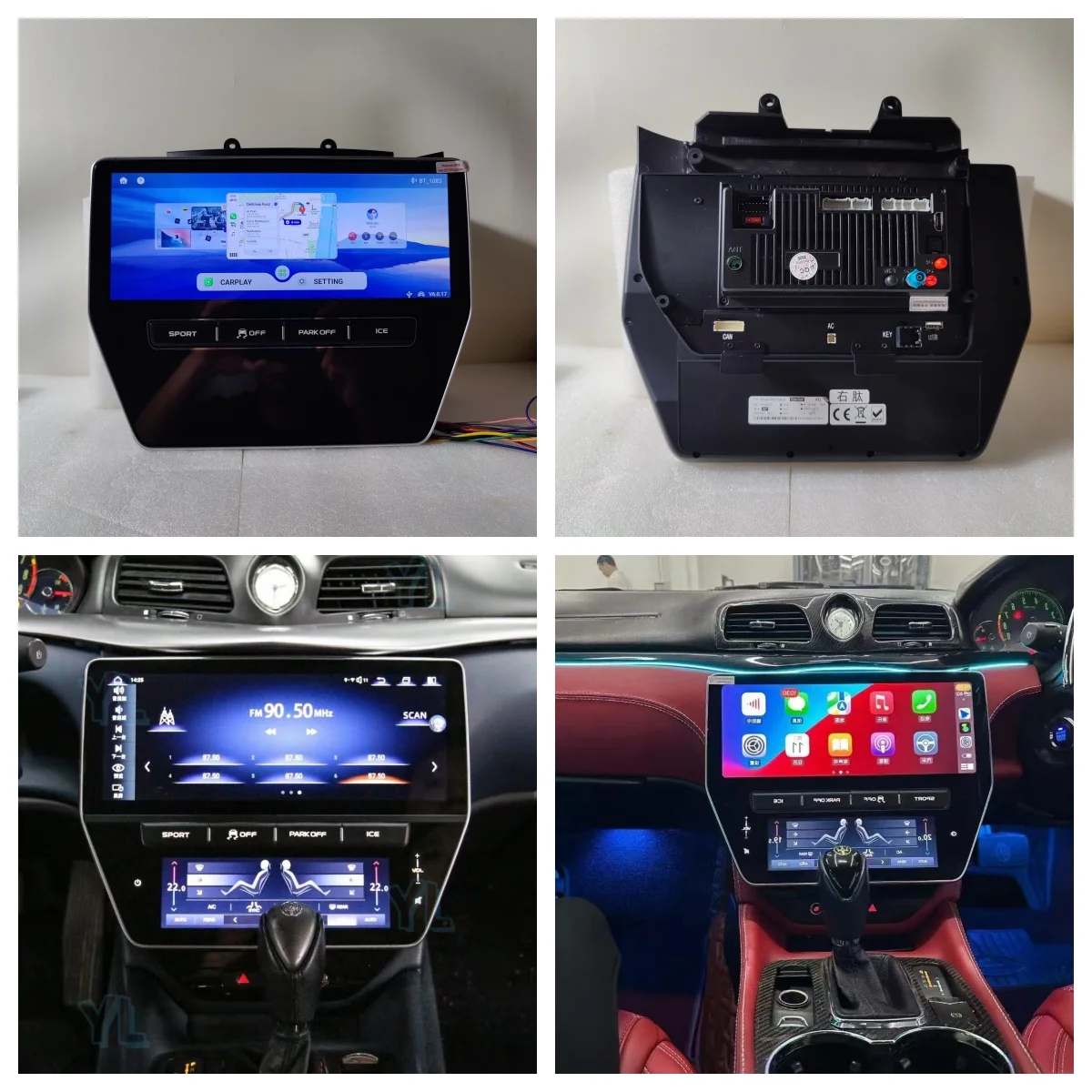 Android 13.0 Screen For Maserati GT 2007-2015 Car Radio AC Panel Stereo Multimedia Video Player Carplay Head Unit GPS Navigation
Android 13.0 Screen For Maserati GT 2007-2015 Car Radio AC Panel Stereo Multimedia Video Player Carplay Head Unit GPS Navigation