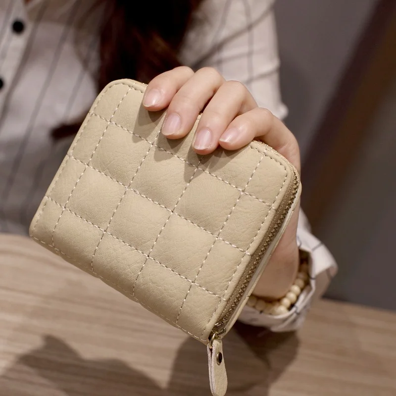 Women Short Wallets Female Plaid Purses Nubuck Card Holder Wallet Fashion Woman Small Zipper Wallet With Coin Purse
Women Short Wallets Female Plaid Purses Nubuck Card Holder Wallet Fashion Woman Small Zipper Wallet With Coin Purse