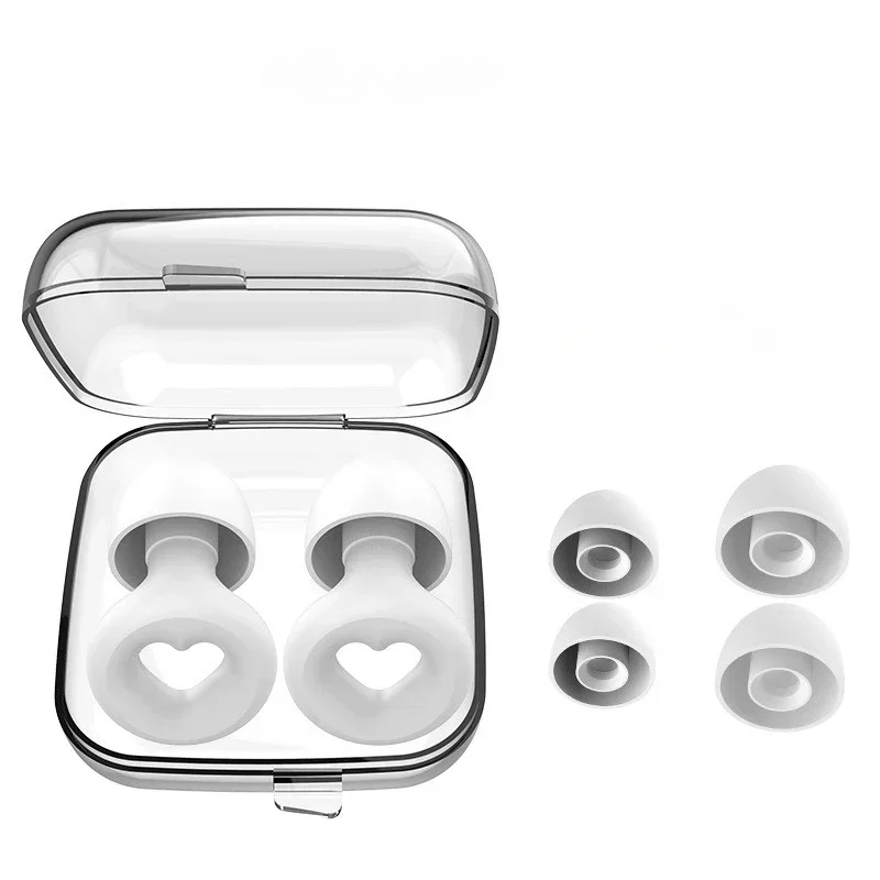 New Portable Soundproof Sleep Noise Canceling Earplugs Anti-noise Comfortable Sleep Soft Silent Earbuds Anti-noise Love Model
New Portable Soundproof Sleep Noise Canceling Earplugs Anti-noise Comfortable Sleep Soft Silent Earbuds Anti-noise Love Model