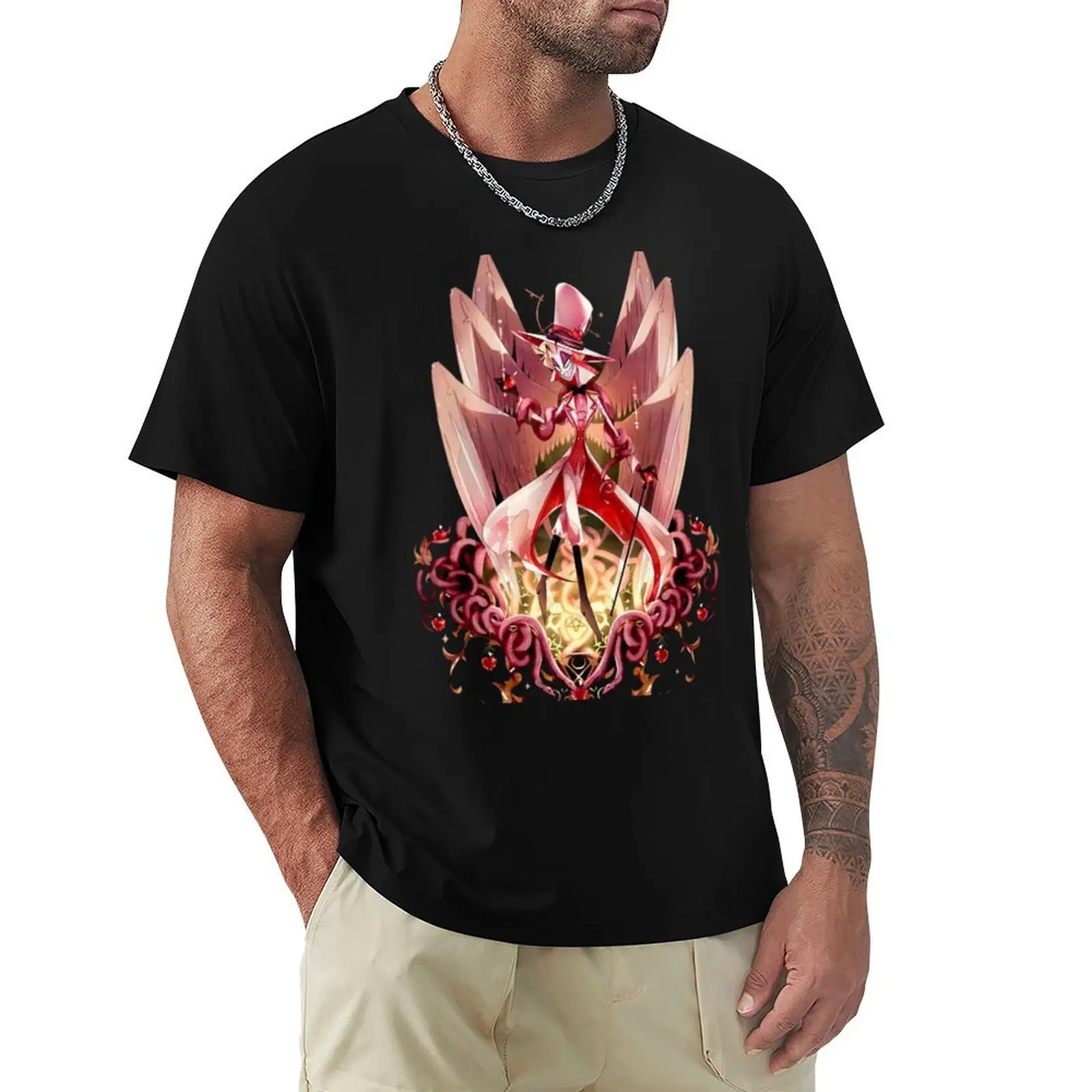 Hazbin Lucifer T-Shirt tshirts personalised blanks croswit shirt man funny meme t-shirts oversized t shirt men
Hazbin Lucifer T-Shirt tshirts personalised blanks croswit shirt man funny meme t-shirts oversized t shirt men